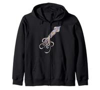 Pulpo Abstracto Océano Arte Vida Marina Colorido Sudadera con Capucha