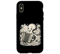 Pulpo Acordeón Shantycore De Dibujos Animados Carcasa para iPhone X/XS