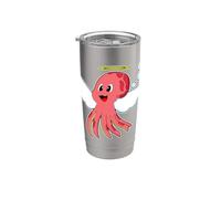 Pulpo Alas de ángel Vaso térmico de acero inoxidable de doble pared