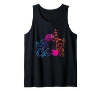 Pulpo Amante Libro Océano Lectura Vida Marina Lindo Camiseta sin Mangas