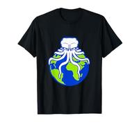 Pulpo ataca a la Tierra gigante monstruo alienígena planeta tentáculo Camiseta