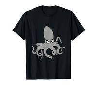 Pulpo calamar cefalópodo mal ojo peligroso mar Tentáculos Camiseta