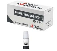 Pulpo Cartucho - Botella de Tinta Compatible con Canon PFI050 Negro