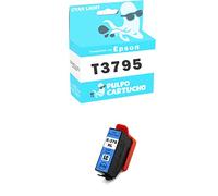 Pulpo Cartucho - Cartucho 378XL Light Cyan Compatible con Epson T3795/T3785 / Ref. C13T37954010/C13T37854010 - Valido para Impresoras Expression Photo XP-15000/Expression Photo XP-8700/XP-8600