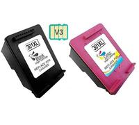 Pulpo Cartucho - Cartucho de Tinta 301 XL Pack 2 Compatible con HP 301 XL/Ref. CH563EE / CH564EE - Pack 2 - XL - Alta Capacidad - Valido para Impresoras DeskJet, Envy, Officejet