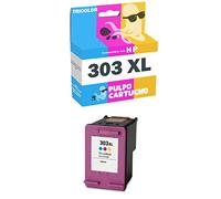 Pulpo Cartucho - Cartucho de Tinta 303 XL Color Compatible con HP 303 XL/Ref. T6N03AE - XL - Alta Capacidad - Valido para Impresoras Envy Photo/Envy Inspire