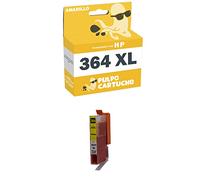 Pulpo Cartucho - Cartucho de Tinta 364 XL Amarillo Compatible con HP 364 XL/Ref. CB320EE / CB325EE - XL - Alta Capacidad - Valido para Impresoras DeskJet, OfficeJet, PhotoSmart