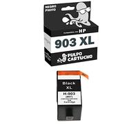 Pulpo Cartucho - Cartucho de Tinta 903 XL Negro Compatible con HP 903 XL/Ref. T6M15AE - XL - Alta Capacidad - Valido para Impresoras OfficeJet/OfficeJet Pro
