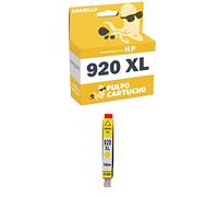 Pulpo Cartucho - Cartucho de Tinta 920 XL Amarillo Compatible con HP 920 XL/Ref. CD974AE - XL - Alta Capacidad - Valido para Impresoras Officejet Series 6000/6500 / 6500a / 7000 / 7500a