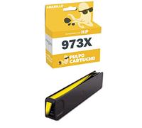 Pulpo Cartucho - Cartucho de Tinta 973X Amarillo Compatible con HP 973X / Ref. F6T83AE -Valido para Impresoras PageWide Pro 452/470 / 477/552 / 570/577 / PageWide Managed MFP P57750dw / P55250dw