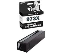 Pulpo Cartucho - Cartucho de Tinta 973X Negro Compatible con HP 973X / Ref. L0S07AE - Valido para Impresoras PageWide Pro 452/470 / 477/552 / 570/577 / PageWide Managed MFP P57750dw / P55250dw