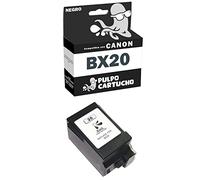 Pulpo Cartucho - Cartucho de Tinta BX-20 Negro Compatible con Canon BX-20 / Ref. 0896A002 - Valido para Impresoras BJC/FAX/Faxphone/MultiPass / S100