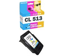 Pulpo Cartucho - Cartucho de Tinta CL-513 Color Compatible con Canon CL-513 / Ref. 2971B001 - Valido para Impresoras Pixma IP/MP/MX