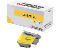 Pulpo Cartucho - Cartucho de Tinta Compatible con Brother LC528 Amarillo