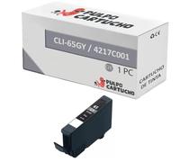 Pulpo Cartucho - Cartucho de Tinta Compatible con Canon CLI65 Gris