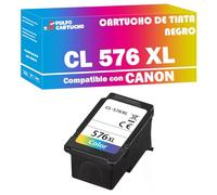Pulpo Cartucho - Cartucho de Tinta Genérico CL576 XL Color Compatible con Canon Ref. CL-576-XL/CL 576XL - Valido para Impresoras Pixma TR4750i, TR4751i, TS3550i, TS3551i