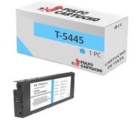 Pulpo Cartucho - Cartucho de Tinta Genérico T5445 Light Cyan Compatible con Epson T-5445 / C13T544500 - Valido para Impresoras Stylus Pro 4000, Stylus Pro 4000 C8, Stylus Pro 7600, Stylus Pro 9600