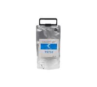 Pulpo Cartucho - Cartucho de Tinta Genérico T9732 Cyan Compatible con Epson C13T973200 / T-9732 - Valido para Impresoras Workforce Pro WF-C869RD3TWFC, WF-C869RDTWF, WF-C869RDTWFC, WF-C869RDTWFE
