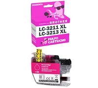Pulpo Cartucho - Cartucho de Tinta LC-3211 XL/LC-3213 XL Magenta Compatible con Brother LC3213XLM / LC3211XLM / Ref. LC3211 XL / LC3213 XL - Valido para Impresoras DCP J/MFC J