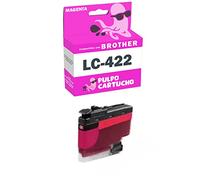 Pulpo Cartucho - Cartucho de Tinta LC-422 Magenta Compatible con Brother LC422M / Ref. LC422 - Valido para Impresoras MFC J5340DW, MFC J5345DW, MFC J5740DW, MFC J6540DW, MFC J6940DW