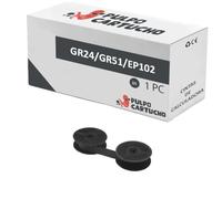 Pulpo Cartucho - Cinta de Calculadora GR24/GR51/EP102 Negra Compatible
