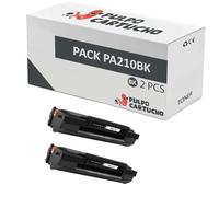 Pulpo Cartucho - Pack 2 Toner Genérico PA210 Negro Compatible con Pantum PA-210 - para Impresoras M6500N, M6500NW, M6500NWE, M6550N, M6550NW, M6600N, M6600NW-EU, P2200, P2500, P2500NW, P2500W, P2502W