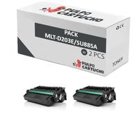 Pulpo Cartucho - Pack de 2 Toner Compatibles con Samsung MLT-D203E/SU885A