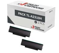 Pulpo Cartucho - Pack de 2 Toner Genéricos TL-A2310H Negro Compatibles con Pantum TLA2310H - Valido para Impresoras BM2300, BM2300A, BM2300AW, BM2300NW, BM2300W, BP2300, BP2300NW, BP2300W