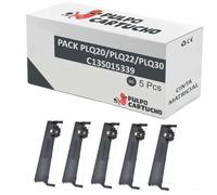 Pulpo Cartucho - Pack de 5 Cintas Compatibles con Epson PLQ20/PLQ22/PLQ30