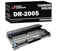 Pulpo Cartucho - Tambor DR2005 Negro Compatible con Brother DR-2005 / DR-350 / Ref. DR-2005 / DR-350 - Valido para Impresoras HL 2035 / HL 2037 / HL 3035R