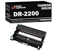 Pulpo Cartucho - Tambor DR2200 Negro Compatible con Brother Ref. DR-2200 / DR-450 - Valido para Impresoras Brother DCP/FAX/HL/MFC