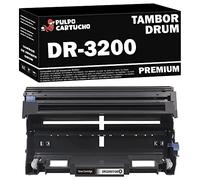Pulpo Cartucho - Tambor DR3200 Negro Compatible con Brother DR-3200 / Ref. DR-3200 - Valido para DCP 8070, 8080, 8085, 8880, 8890 / HL 3250, 5340, 5350, 5370, 5380 / MFC 8370, 8380, 8880, 8885, 8890