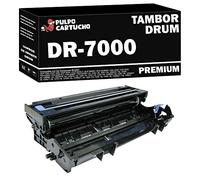 Pulpo Cartucho - Tambor DR7000 Negro Compatible con Brother DR-7000 / Ref. DR-7000 - Valido para Impresoras Brother