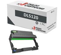Pulpo Cartucho - Tambor / Drum Genérico DL5120 Negro Compatible con Pantum DL-5120 - Valido para Impresoras BP5100DN, BP5100DW