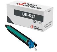 Pulpo Cartucho - Tambor/Drum Genérico DR-512 Negro Compatible con Konica Minolta DR-512BK - Valido para Impresoras Bizhub C224, C224e, C284, C284e, C364, C364e, C454e, C554e