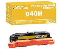 Pulpo Cartucho - Toner 040H Amarillo Compatible con Canon 040H / Ref. 0455C001 - Valido para Impresoras I-Sensys LBP-710 / LBP-710Cx / LBP-712Cdn / LBP-712Cx