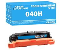 Pulpo Cartucho - Toner 040H Cyan Compatible con Canon 040H / Ref. 0459C001 - Valido para Impresoras I-Sensys LBP-710 / LBP-710Cx / LBP-712Cdn / LBP-712Cx