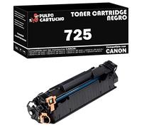 Pulpo Cartucho - Toner 725 Negro Compatible con Canon 725 / Ref. 3484B002 - Valido para Impresoras I-SENSYS LBP 6000 / LBP 6000 B/LBP 6020 / LBP 6020 B/LBP 6030 / LBP 6030 B/LBP 6030 W / MF3010