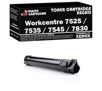 Pulpo Cartucho - Toner 7525 / 7535 / 7545 / 7830 Negro Compatible con Xerox 006R01513 - Valido para Impresoras Xerox WorkCentre 7830/7835/7845/7855/7525/7530/7535/7545/7556/7830i/7835i/7845i/7855i