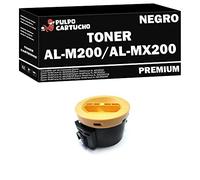 Pulpo Cartucho - Toner AL-M200/AL-MX200 Negro Compatible con Epson ALM200/ALMX200 / Ref. C13S050709 - Valido para Impresoras Workforce AL-M200/AL-M200DN/AL-M200DW/AL-MX200/AL-MX200DNF/AL-MX200DWF