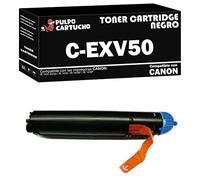 Pulpo Cartucho - Toner C-EXV50 Negro Compatible con Canon C-EXV50 / Ref. 9436B002 - Valido para Impresoras IR 1435 Series/IR 1435i / IR 1435iF / IR 1435P