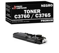 Pulpo Cartucho - Toner C3760 / C3765 Negro Compatible con DELL Ref. 593-11119 - Valido para Impresoras C3760dn / C3760n / C3765dnf