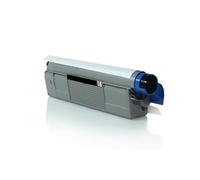 Pulpo Cartucho - Toner C612 / C-612 Negro Compatible con Oki 46507508 - Valido para Impresoras Oki C612DN / C612N