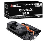 Pulpo Cartucho - Toner CF281X Negro Compatible con HP CF281X / Ref. 81X - Valido para Impresoras Laserjet Enterprise Series M605 / M606 / M630 / Laserjet Managed Flow M630zm / Laserjet Managed M605