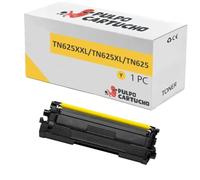 Pulpo Cartucho - Toner Compatible con Brother TN625XXL/TN625XL Amarillo