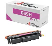Pulpo Cartucho - Toner Genérico 069H Magenta Compatible con Canon 069H / 5096C002 - Valido para Impresoras i-SENSYS LBP673Cdw, LBP752Cdw, LBP754Cdw