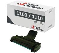 Pulpo Cartucho - Toner Genérico 1100/1110 Negro Compatible con DELL Ref. 593-10109 - Valido para Impresoras 1100, 1110