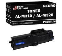 Pulpo Cartucho - Toner Genérico AL-M320 Negro Compatible con Epson C13S110080 - Valido para Impresoras Workforce AL-M320 DN, Workforce AL-M320 DTN