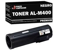 Pulpo Cartucho - Toner Genérico AL-M400 Negro Compatible con Epson ALM400 / Ref. C13S050699 / C13S050698 - Valido para Impresoras Workforce AL-M400DN / Workforce AL-M400DTN
