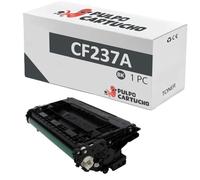 Pulpo Cartucho - Toner Genérico CF237A Negro Compatible con HP 37A - Valido para Impresoras LaserJet Enterprise Flow MFP M630, M631, M632, M607, M608, M609, M630